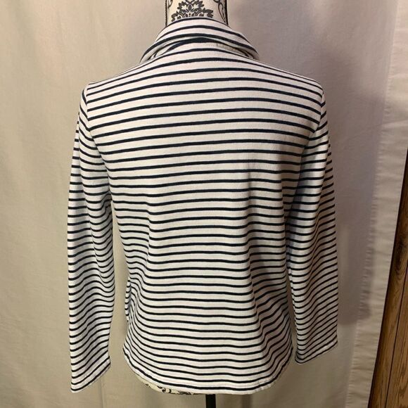 $5 add on item, snap button-up striped cardigan sweater - Picture 10 of 11